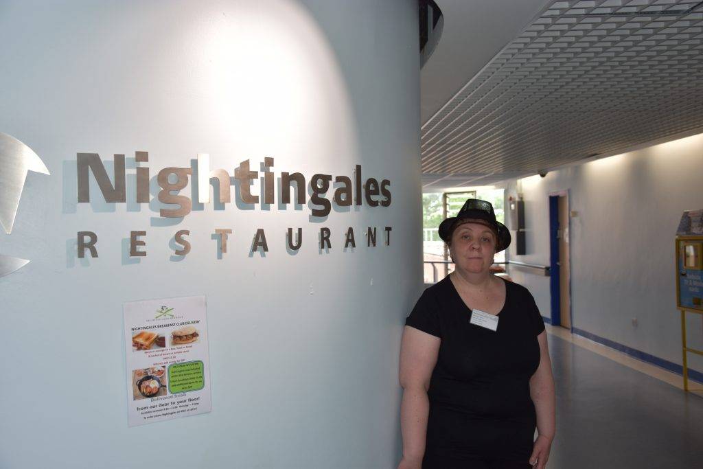 Becky McLeod at Nightingales Restaurant